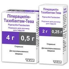 Піперацилін+тазобактам пор.д/р-ну д/інф.4.5г фл.№1